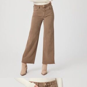PAIGE Anessa 31” Wide Leg Jean in Vintage Canewood ✨ NWT ✨
